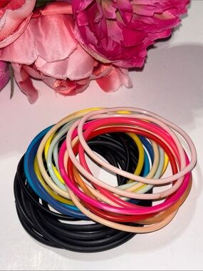 Jelly Bracelets 1980s Bracelets Vintage Plastic Bracelets 80s Madonna Style MTV